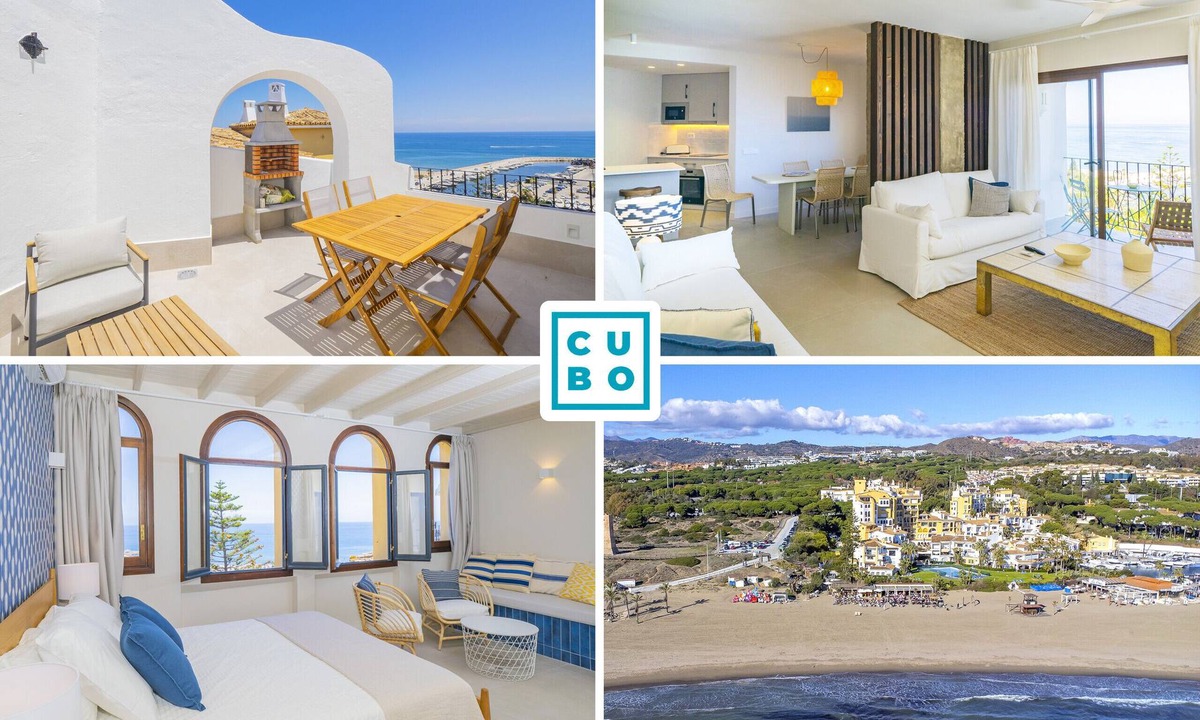 Cabopino Apartment | Cubo's Atico Cabopino Port & Parking/close to beach/free wifi/community pool