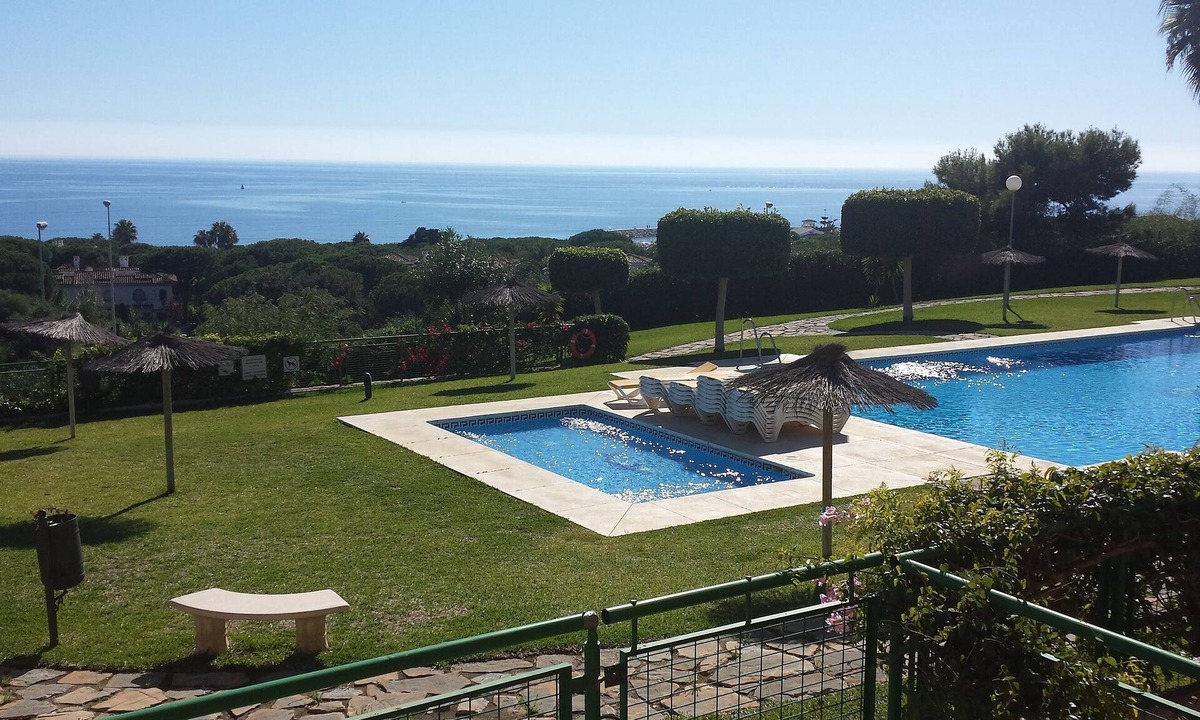 Cabopino Apartment | Spacious Apt, Large Terrace Overlooks Pool, Uninterrupted Panoramic Sea Views