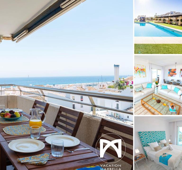 Puerto Banus Apartment | VACATION MARBELLA I Puerto Banus Sea Front, Best View, 24-7 Security, Pool
