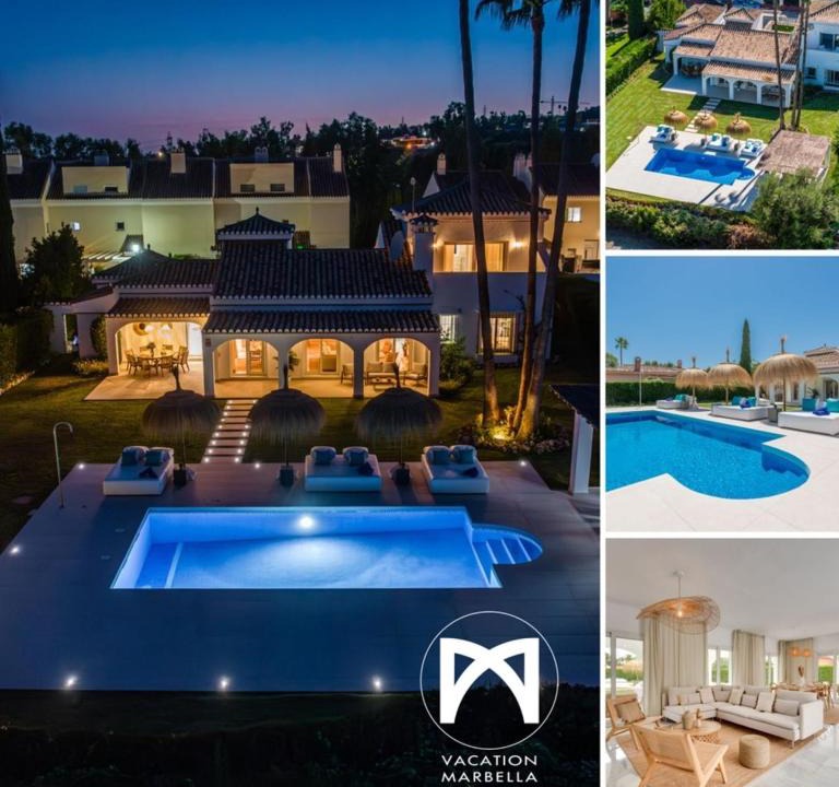Nueva Andalucia Villa | VACATION MARBELLA I Villa Sirio, Golf-Front Villa, Private Heated Pool, Privacy, 10 min from Puerto Banus