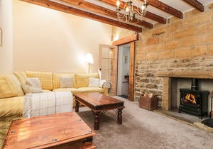 1 CHURCH COTTAGES, pet friendly, with open fire in Cloughton