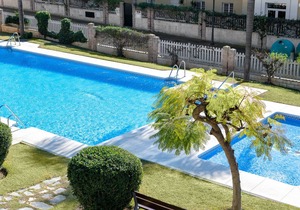 First line golf apartment in Cabopino II