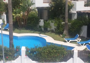 Studio in Puerto Banus, Marbella for Holidays or Business. POOL-PARKING-GARDE