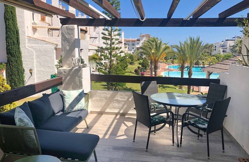 San Pedro de Alcantara Apartment | 37 - Las Adelfas 1st Floor with Pool Views
