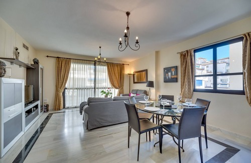 Puerto Banus Apartment | Apartment 'Puerto Banus2 Beachfront and Pools' with Shared Pool, Wi-Fi and Air Conditioning