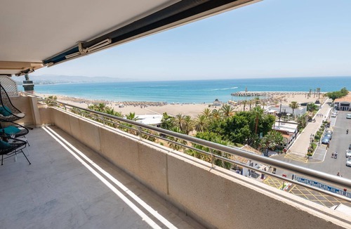 Puerto Banus Apartment | ARTFULLY DESIGNED FLAT WITH GREAT SEA VIEWS, PERFECT LOCATION, BBQ & TERRACE