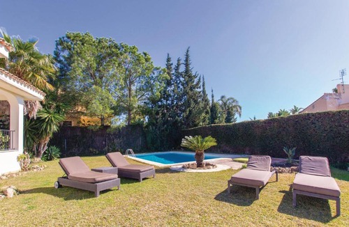 Marbella House | Awesome home in Nueva Andalucia with 5 Bedrooms, WiFi and Outdoor swimming pool