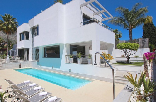 Marbella Villa | Contemporary Luxury Villa In Marbella With 360 Degree View Terrace,