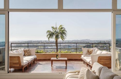 Nueva Andalucia Apartment | HEATED ROOFTOP POOL PENTHOUSE VIEWS MAGNA MARBELLA