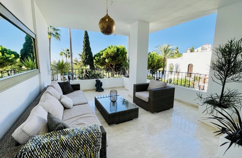 Marbella Apartment | Modern apartment in amazing surroundings at Golden Mile, 4 pools, tennis etc