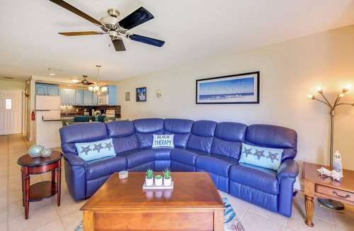 Ormond-by-the-Sea Condo | Oceanfront Ormond Beach Condo: Patio, Pool Access!