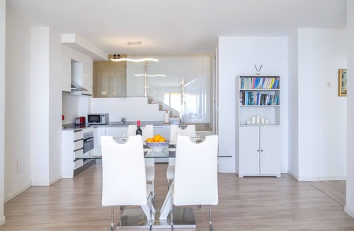 Cabopino Apartment | "Puerto Cabopino Apartment" with Sea and Mountain View, Shared Pool, A/C & Wi-Fi
