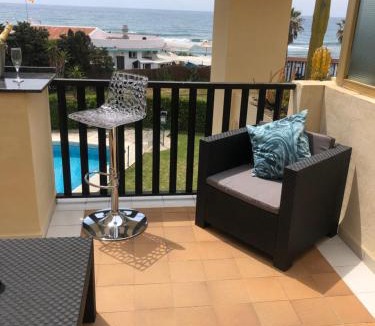 Nikki Beach Apartment | Romana Playa - Beachfront Apartment - Elviria - Marbella