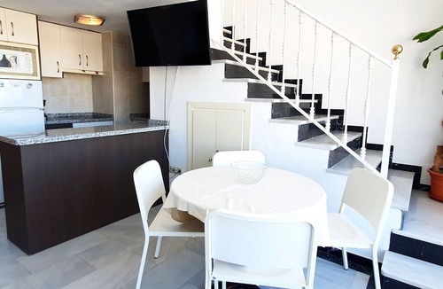 Marbella City Centre Apartment | Skol 709 - Duplex 1 Bedroom in Skol Marbella with Gibraltar and Sea Views