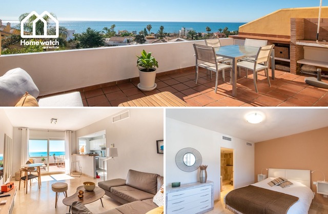 Modern beachside Penthouse with amazing sea views in Costabella, Marbella