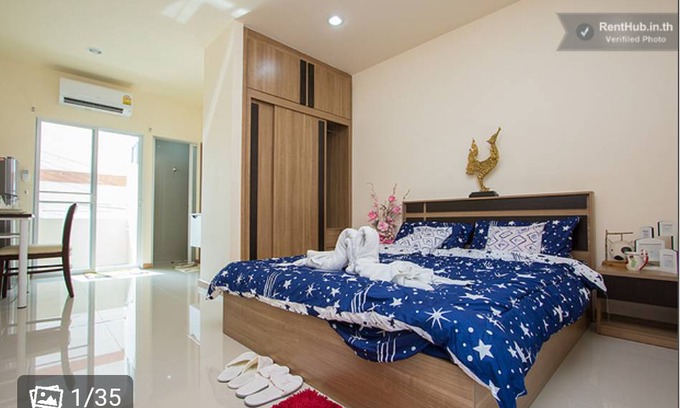 Thung Song Hong Apartment | 24 m² Serviced apartment ∙ 2 guests