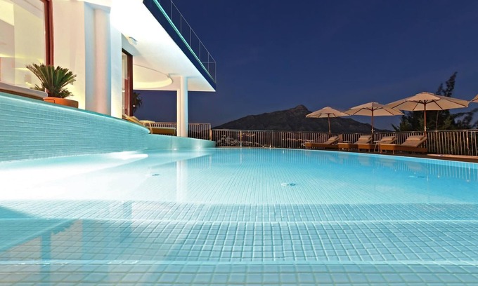 Nueva Andalucia Villa | Extraordinary 7 BDRM Villa w Pool, Gym, Cinema