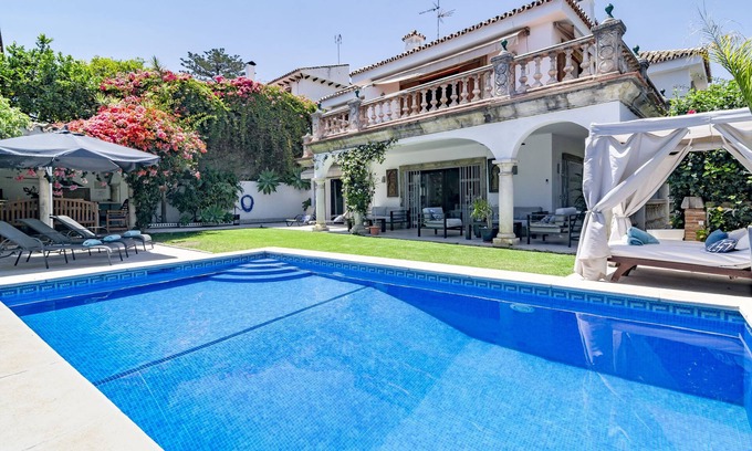 Marbella City Centre Villa | n n Stunning Mediterranean Villa in the heart of Marbellan