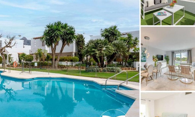 Marbella Apartment | VACATION MARBELLA I Relax in Andalusian gardens, Big Sunny Terrace
